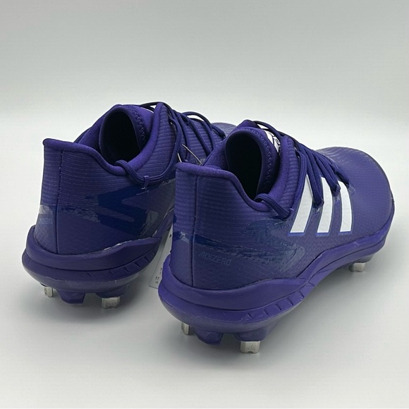 adidas Adizero Afterburner 8 Purple Men's Baseball Cleats H00980 - Picture 6 of 6